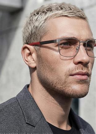 Оправа для окулярів hugo boss 1488 чоловіча, карбон, метал