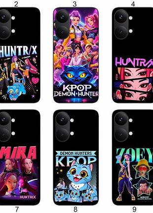 Силиконовый чехол kpop demon hunters для xiaomi poco x8 pro max 5g кей-поп дизайн