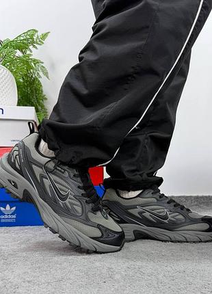 Кроссовки мужские nike fiyi v2 black khaki gore tex термо