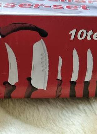 Набір кухонних ножів contour pro knives серії pro stainless
