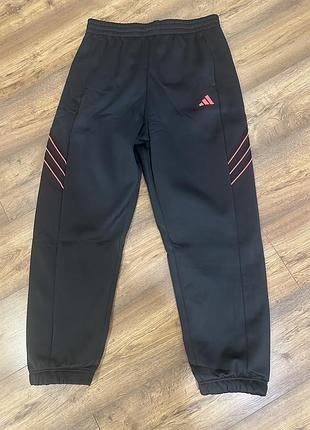 Спортивні штани чоловічі adidas чорні, розмір l
