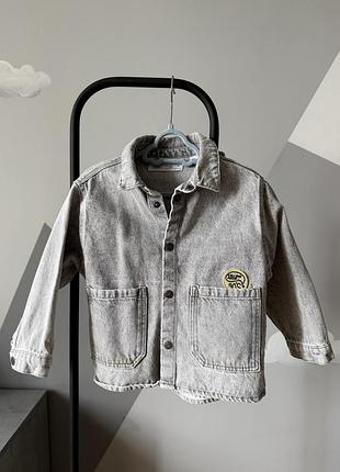 Куртка джинсова для хлопчиків zara 98
