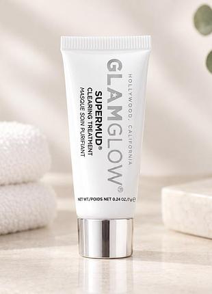 Маска для лица glamglow supermud clearing treatment