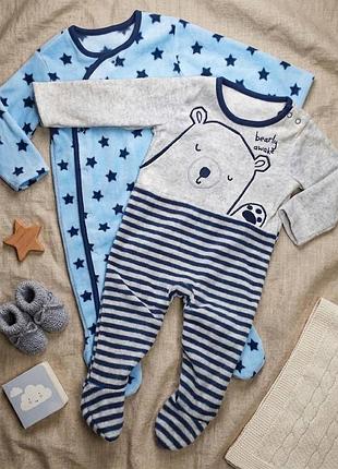 Флисовые человечки george 12-18мис., 86см
