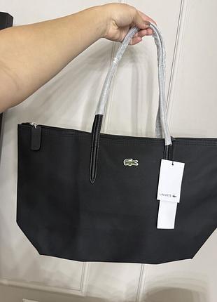 Сумка жіноча lacoste чорна