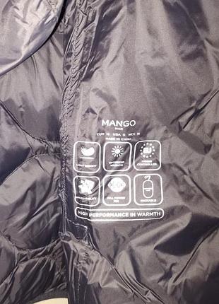 Новый пуховик mango р. м 5