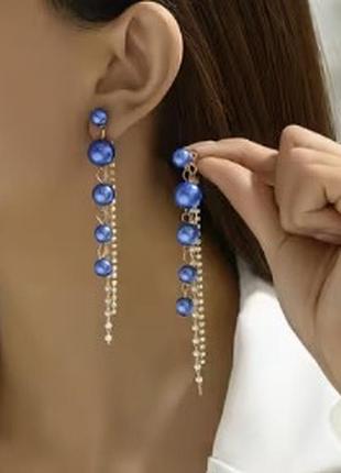 Жіночі сережки підвіски королева 👸 вечірок