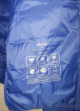 Новый пуховик mango р. s 5