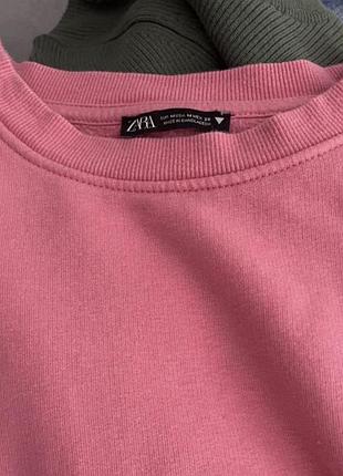 Вкорочений світшот zara 2