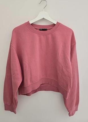 Вкорочений світшот zara 5