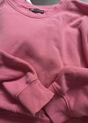 Вкорочений світшот zara 3