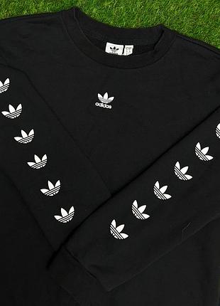 Стильний світшот adidas адидас монограмний кофта