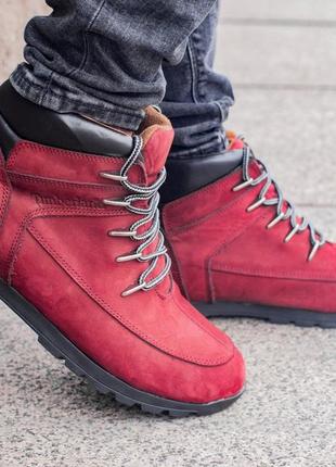 Ботинки тимберленд timberland bordo, ботинки тімберленд2 фото