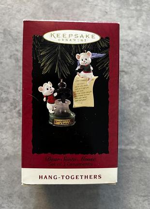 Новорічні іграшки hallmark вінтажна колекційна ялинкова іграшка 1994
