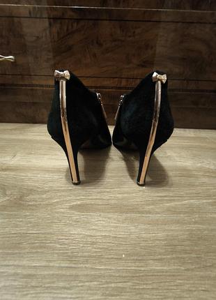 Туфлі жіночі ted baker чорні шкіряні 3