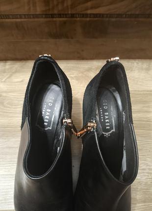 Туфлі жіночі ted baker чорні шкіряні 4