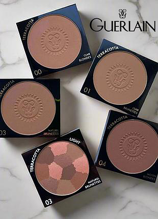 Guerlain terracotta the bronzing powder | пудра бронзуюча | бронзер