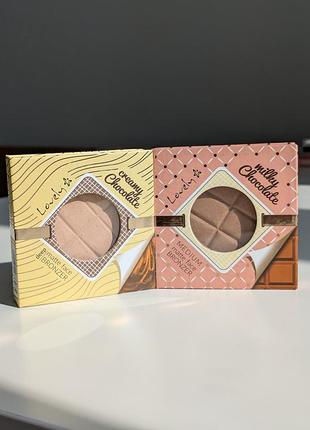 Бронзери lovely chocolate bronzer - milky chocolate, creamy chocolate
