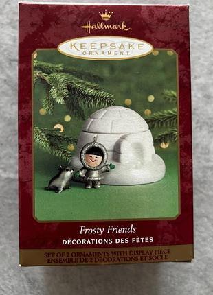 Новорічні іграшки hallmark frosty friends 2000