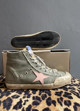 Кеди golden goose.  на хутрі.  розмір 38.  golden goose francy