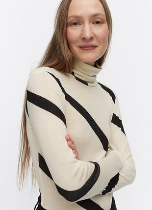 Гольф лонгслів з вовни marimekko 5