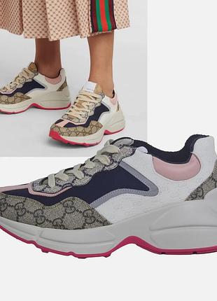 Женские кроссовки gucci