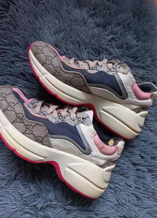 Женские кроссовки gucci 5