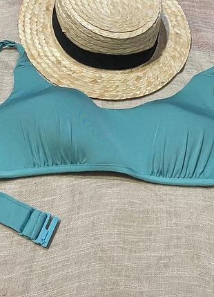 Calzedonia крутой бирюзовый верх от купальника качественного бренда (италия)