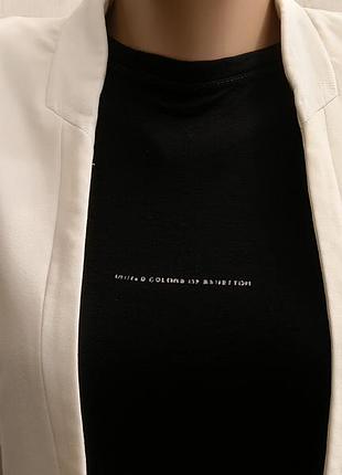 Пиджак белый приталенный h&amp;m 5