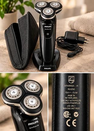 Электробритва philips sensotouch 3d rq1250 (нидерланды) с базой и чехлом