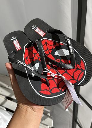 В'єтнамки для хлопчиків marvel spider-man чорні