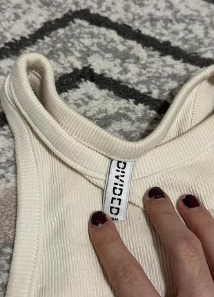 Топ жіночий h&m бежевий 3