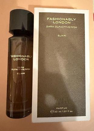 Парфуми zara fashionably london elixir, 30 мл