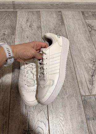 Кеди жіночі adidas hoops 2.0 білі, розмір 38⅔, довжина устілки 24 см