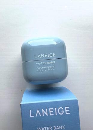 Зволожуючий гіалуроновий крем для обличчя laneige water bank blue hyaluronic cream moisturizer 20 ml