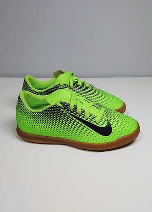 Футзалки, кроссовки nike bravata ii ic junior 44438-303 lemon/black 33 р. оригинал