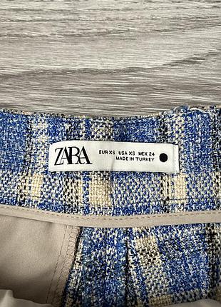 Твідові брюки zara 4