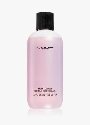 Очищувач для косметичних пензлів mac brush cleanser, 235 мл