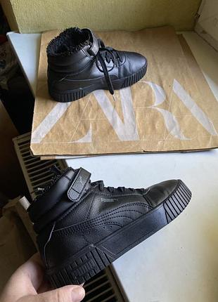 Кроссовки хайтопи puma 34 размер 6