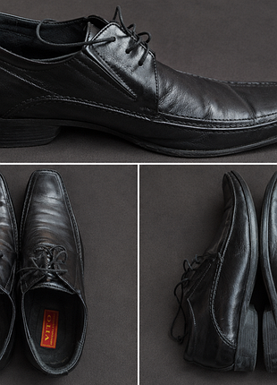 Чоловічі шкіряні туфлі vito original fashion, р. 42–43