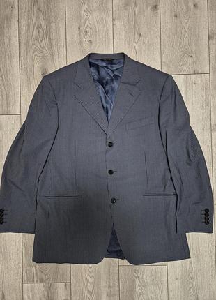 Мужской шерстяной пиджак lanvin paris,54 размер