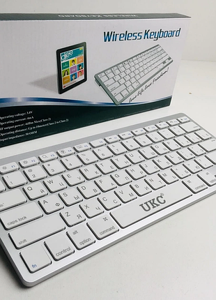 Бездротова bluetooth клавіатура wireless keyboard x5
