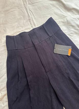 Брюки zara шерстяные xs