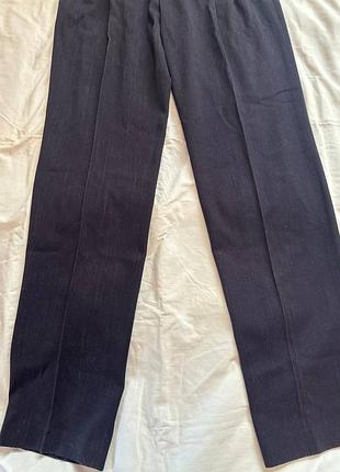 Брюки zara шерстяные xs 4