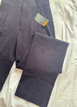 Брюки zara шерстяные xs 7