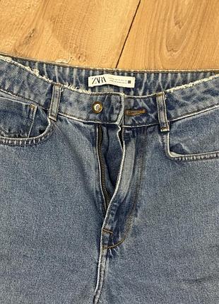 Джинси жіночі zara сині 2