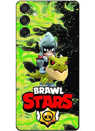 Чехол силиконовый бампер для samsung m15 с героем бравл драко brawl