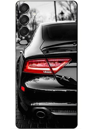 Чохол силіконовий бампер для samsung m15 з малюнком audi ауді машина авто