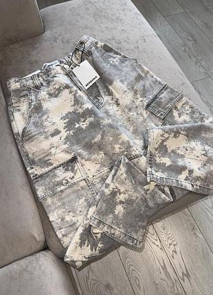 Чоловічі bershka baggy, bershka skater, bershka baggy, джинси бершка, чоловічі джинси бершка, широкі джинси, беггі баггі джинси