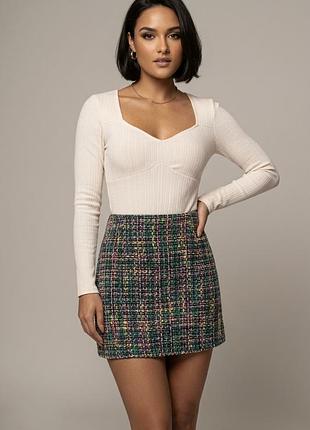 Нова брендова спідниця міні "primark" ріжка. розмір uk12/eur40.